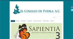 Desktop Screenshot of colpue.edu.mx